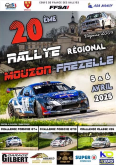 Rallye régional Mouzon-Frézelle